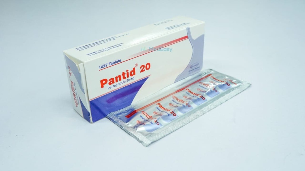 Pantid20 mg Tablet Pantoprazole