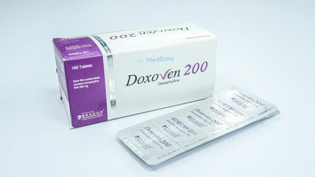 Doxoven200 mg Tablet Doxophylline