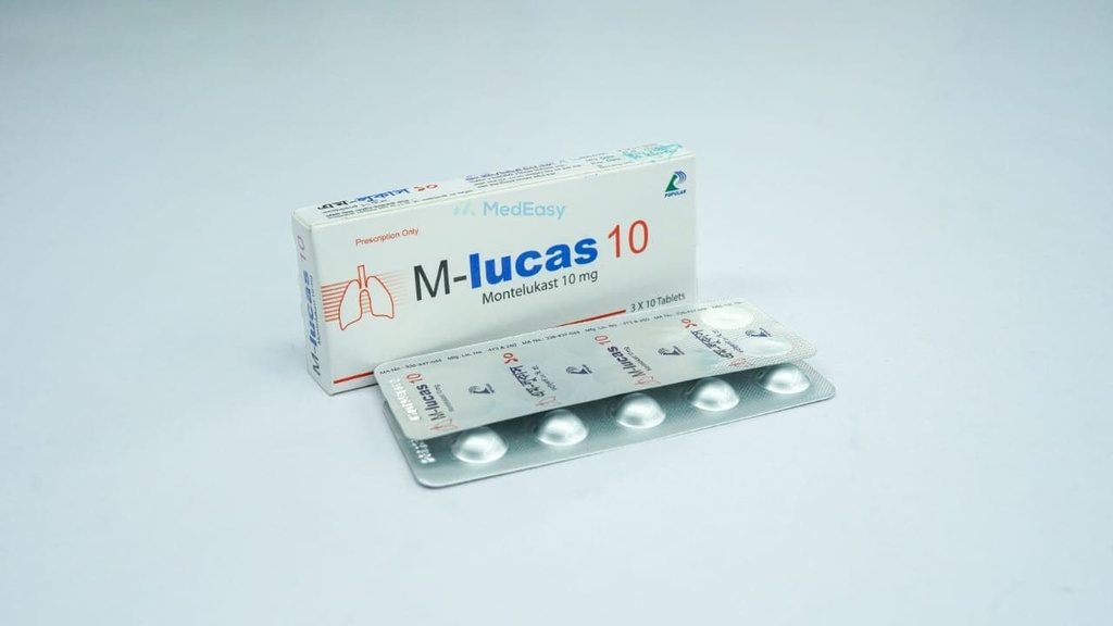 M-lucas 10 mg Tablet