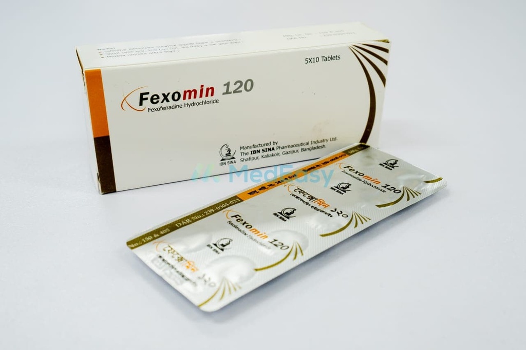 Fexomin 120 mg Tablet