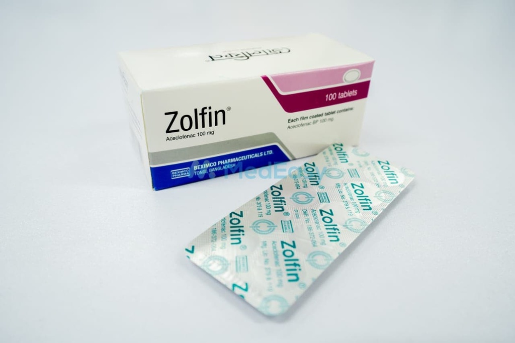 Zolfin 100 mg Tablet