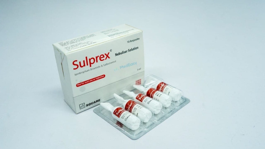 Sulprex 3 ml Nebuliser Solution