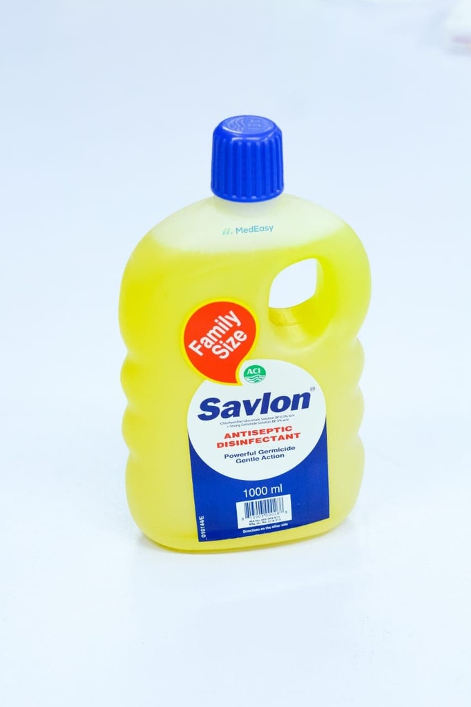 Savlon Antiseptic1000 ml Liquid Anticipate Cetrimide + Chlorhexidine Gluconate
