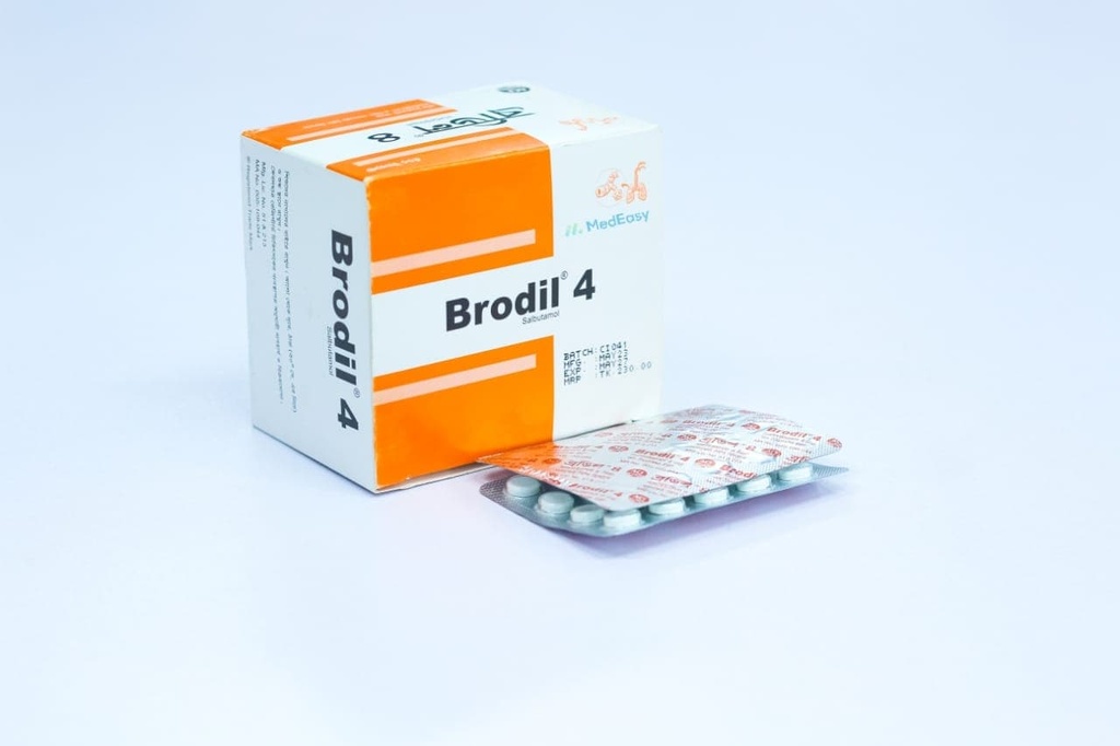 Brodil4 mg Tablet Salbutamol