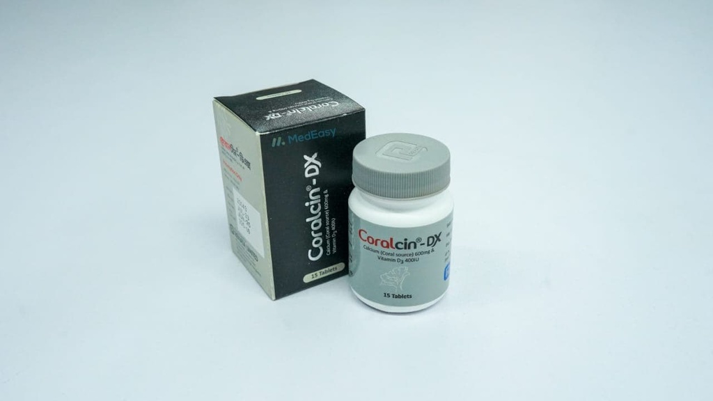 Coralcin-DX Tablet Calcium Carbonate [Coral source] + Vitamin D3