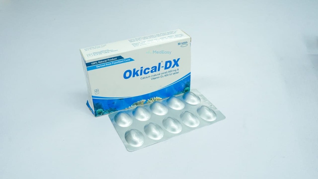 Okical-DX Tablet Calcium Carbonate [Coral source] + Vitamin D3