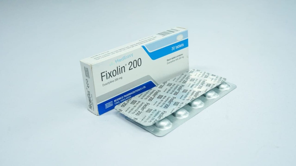 Fixolin200 mg Tablet Doxophylline