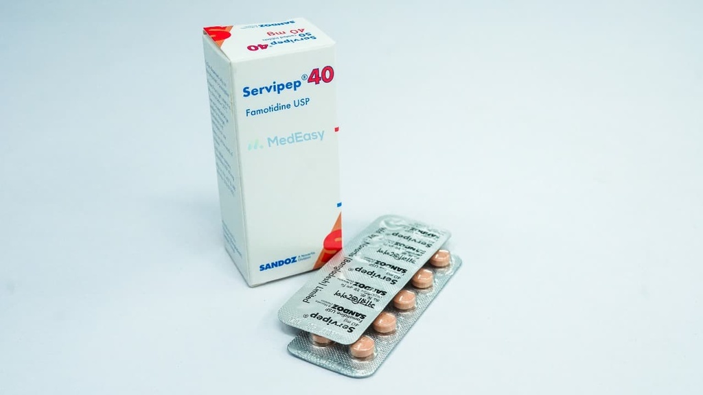 Servipep40 mg Tablet Famotidine