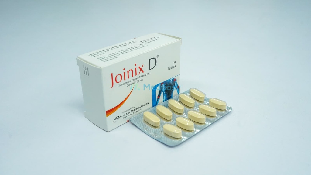 Joinix D Tablet Glucosamine Sulphate + Diacerein