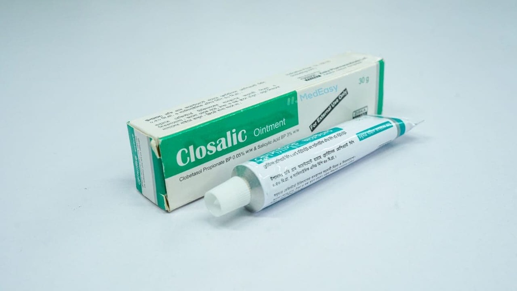 Closalic 30 gm0.05%+3% Ointment 30 gm tube