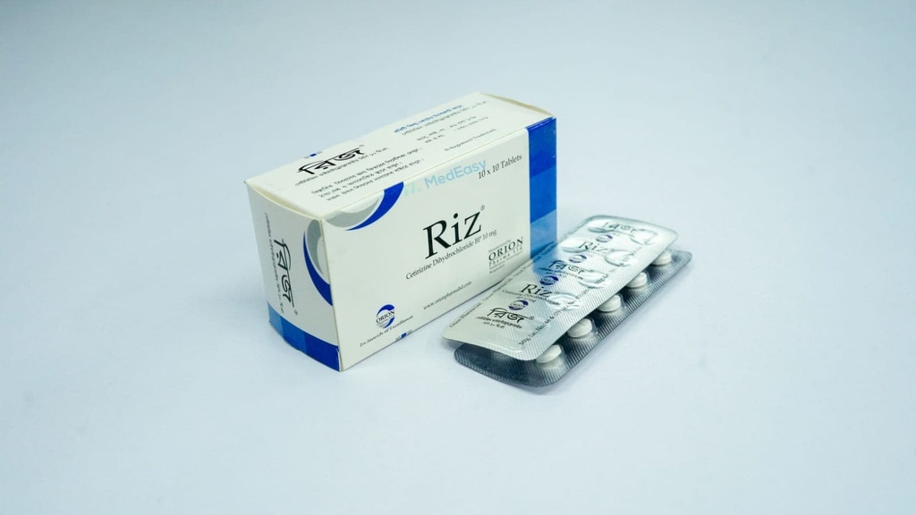 Riz 10 mg Tablet