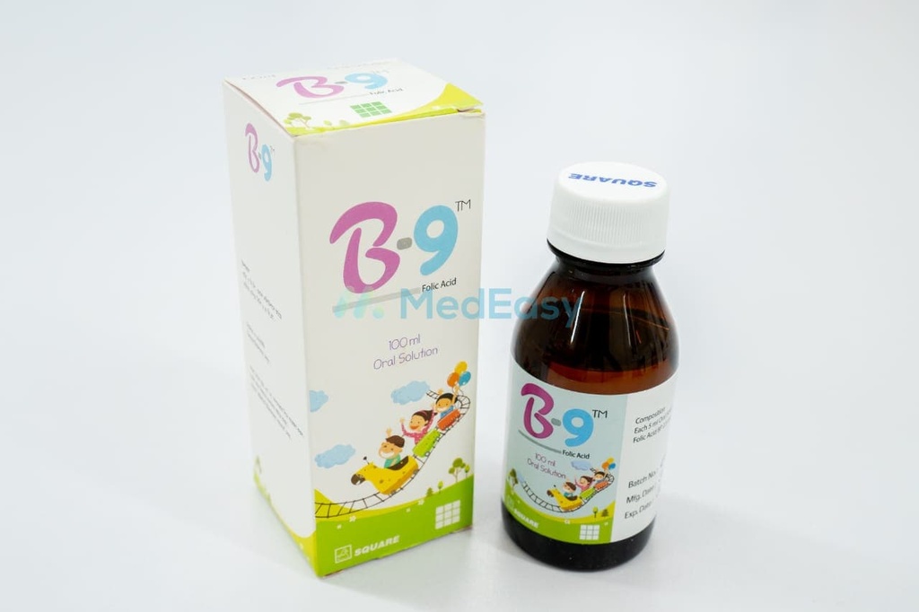 B-9100 ml Syrup Folic acid
