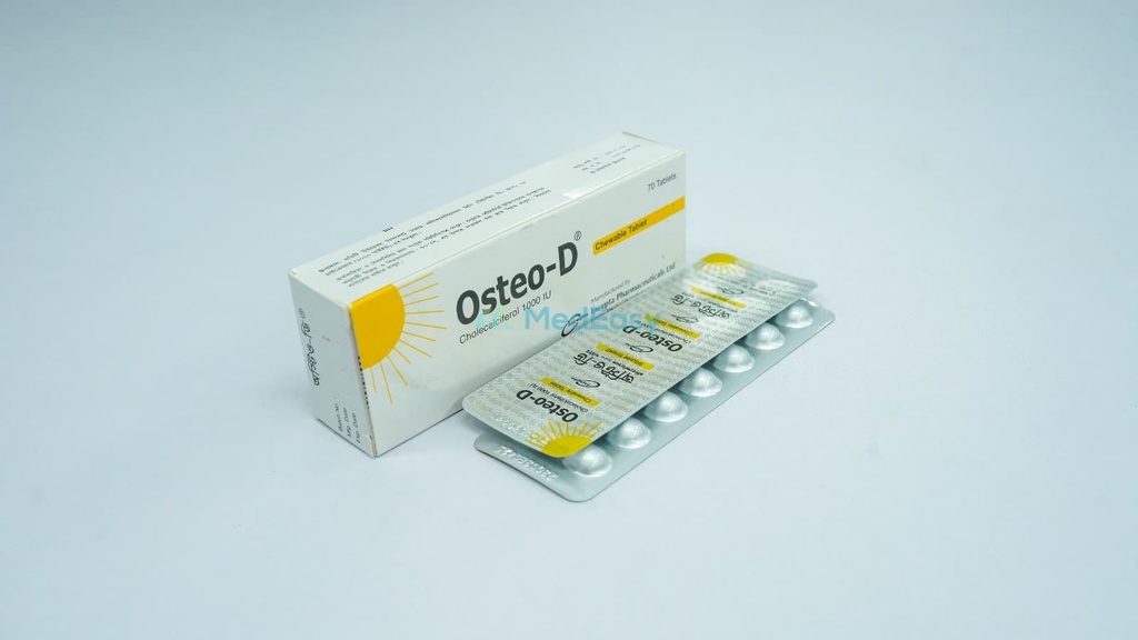 Osteo-D1000 IU Tablet Colecalciferol [Vitamin D3]