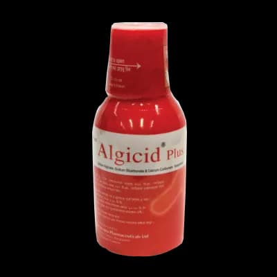 Algicid Plus200 ml Oral Suspension Sodium Alginate + Sodium Bicarbonate + Calcium Carbonate