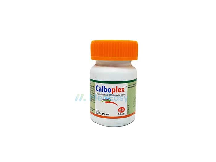 Calboplex Tablet Calcium Carbonate + Vitamin D3 + Multimineral