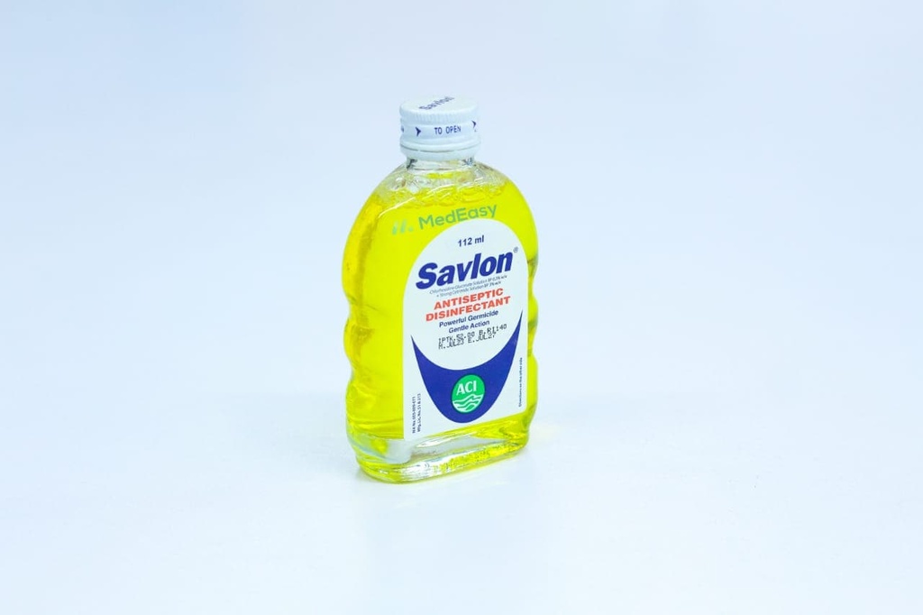 Savlon Liquid Antiseptic112 ml Antiseptic Cetrimide + Chlorhexidine Gluconate