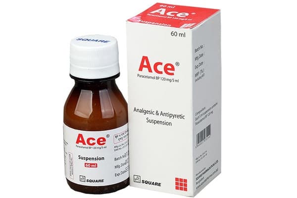 Ace60 ml Suspension Paracetamol