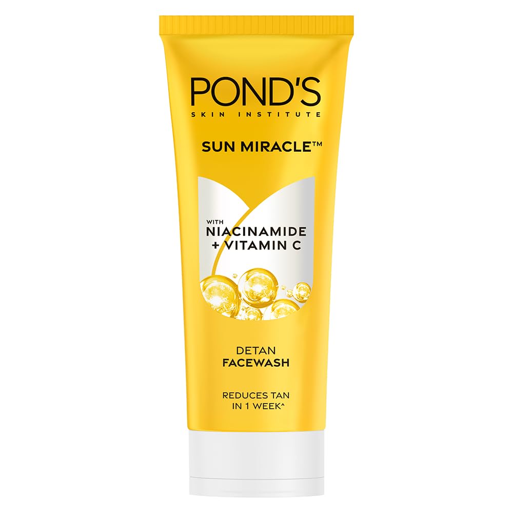 Pond's Face Wash Sun Miracle 100g Size: 100gm