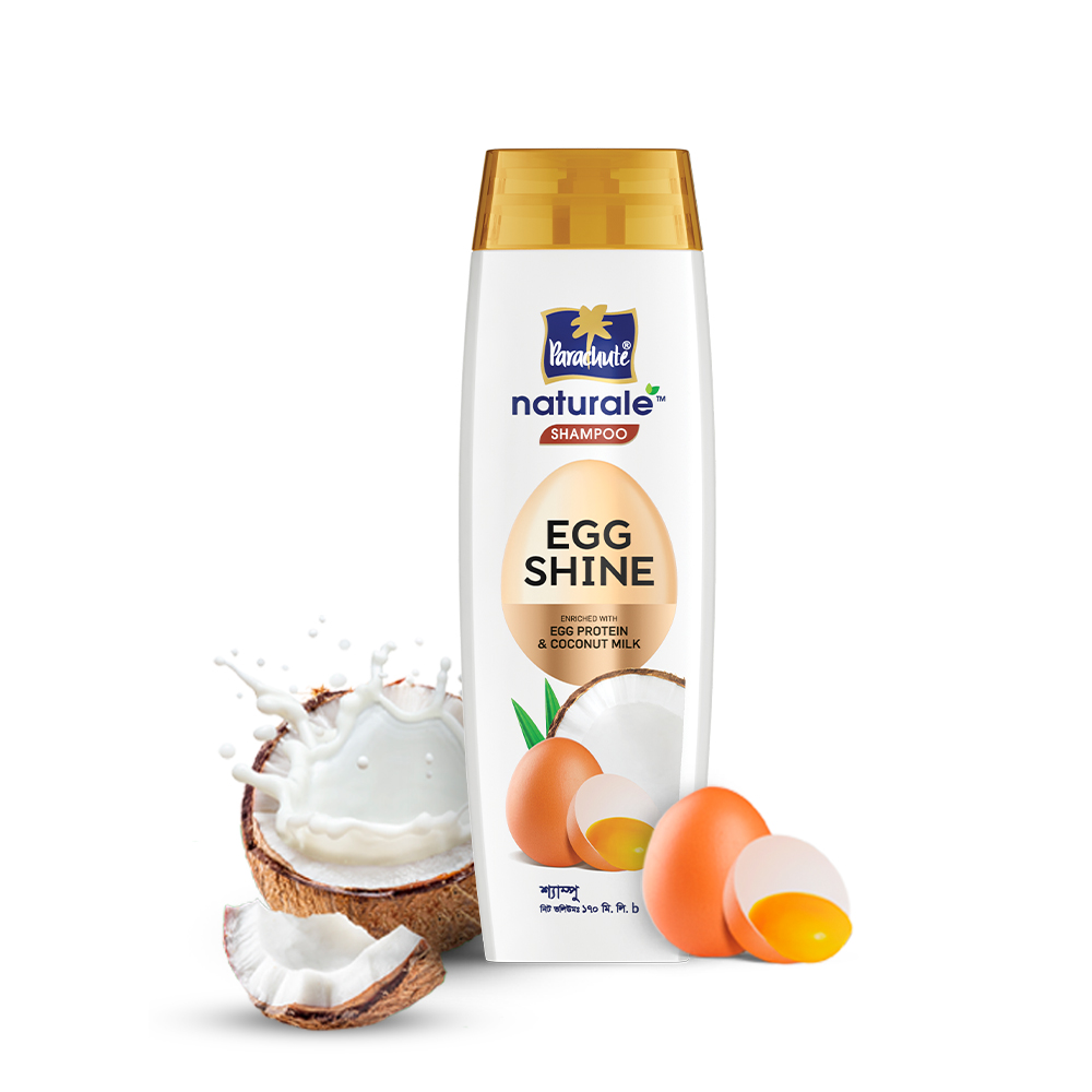 Parachute Naturale Shampoo Egg Shine 170ml Size: 170ml