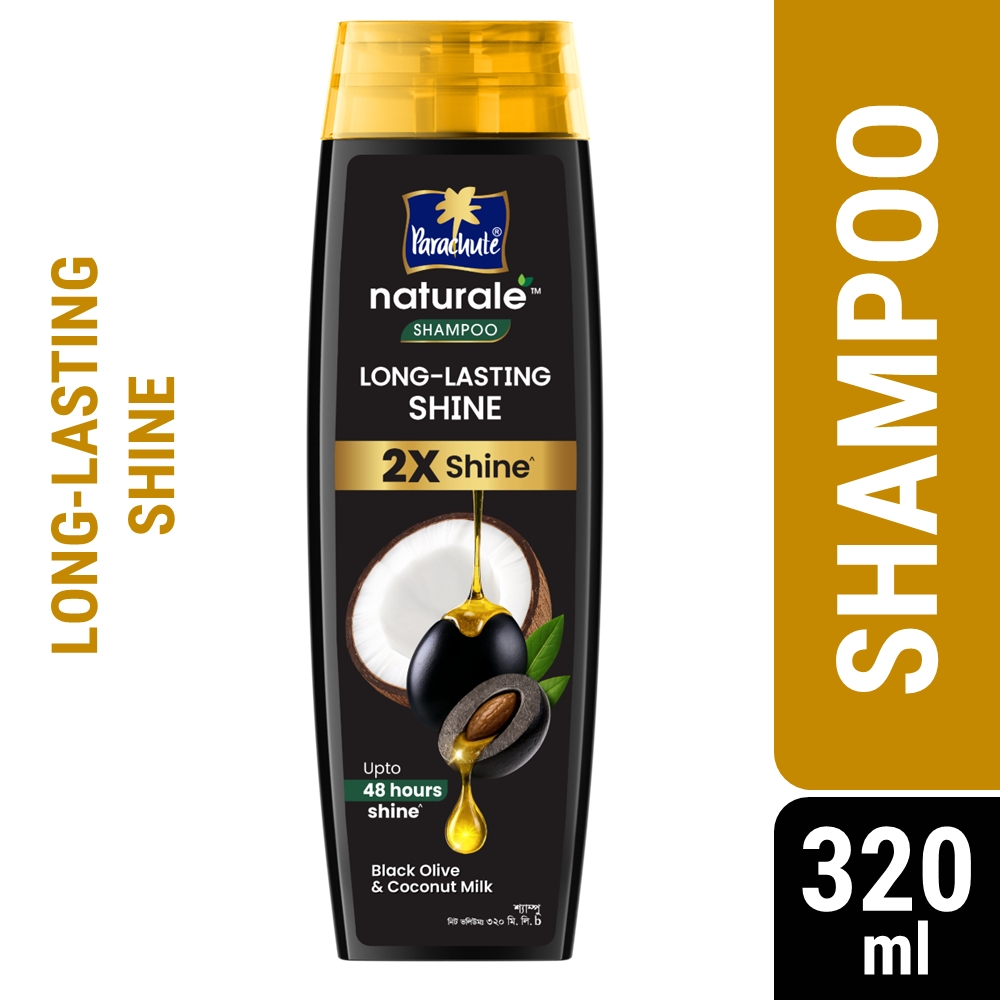 Parachute Naturale Long Last Shine Shampoo 320ml Size: 320 ml