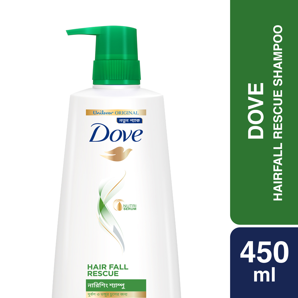 Dove Shampoo Hairfall Rescue 450ml