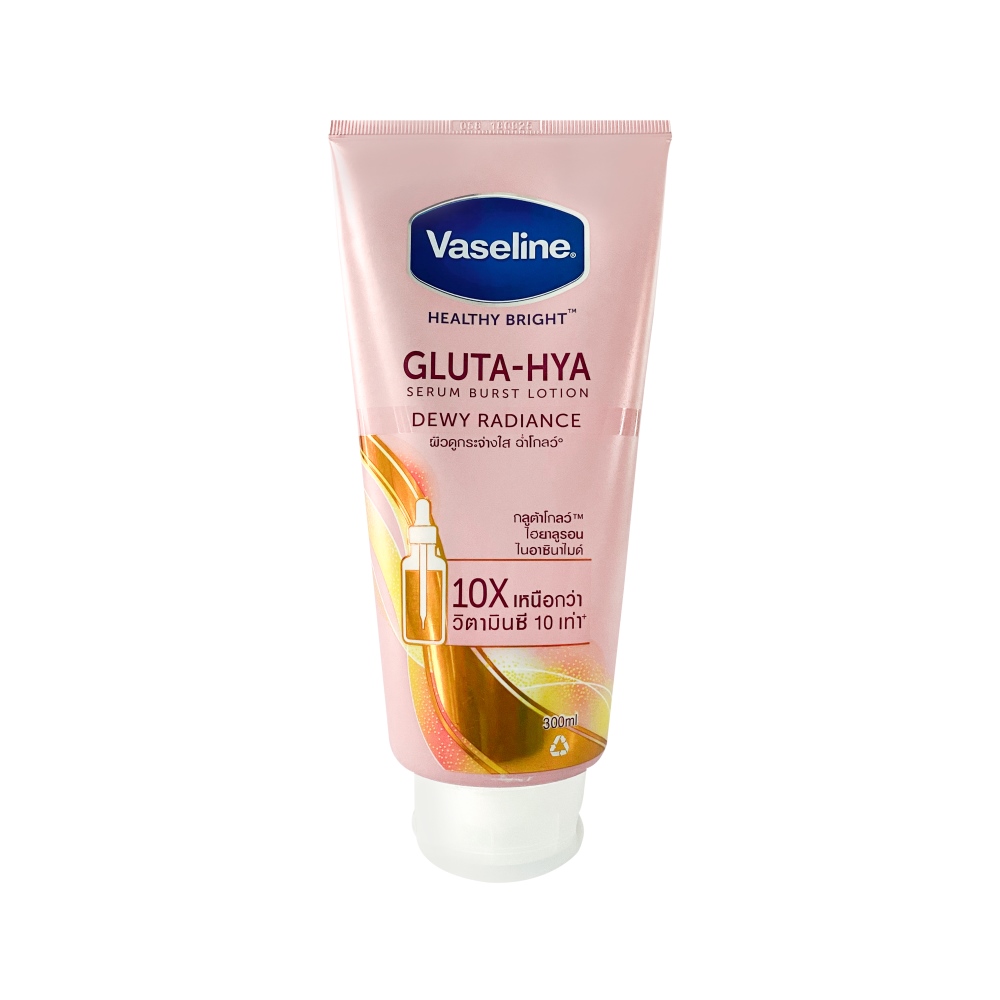 Vaseline Healthy Bright Gluta Hya Serum Burst Lotion Dewy Radiance 300 Ml Size: 300 ml