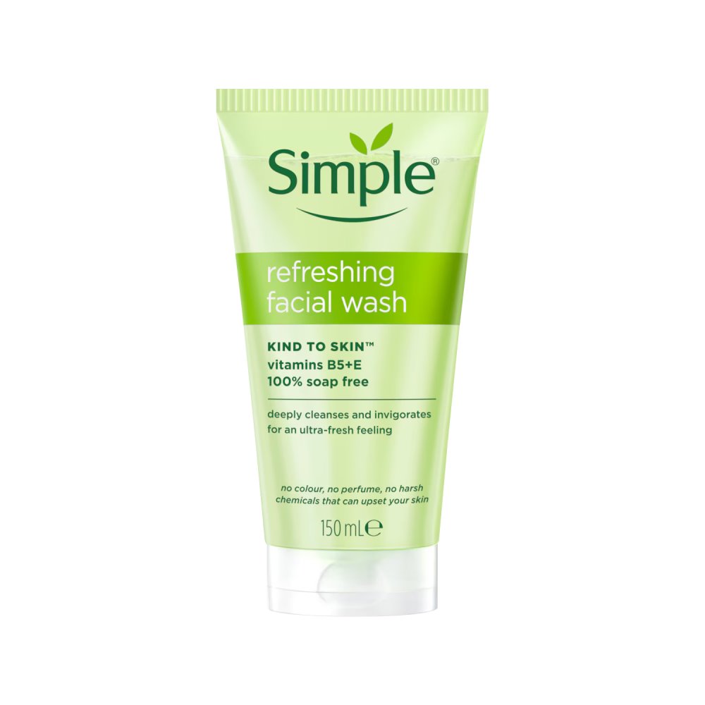 Simple Kind To Skin Refreshing Facial Wash Gel 150 ml (Poland) Size: 150ml