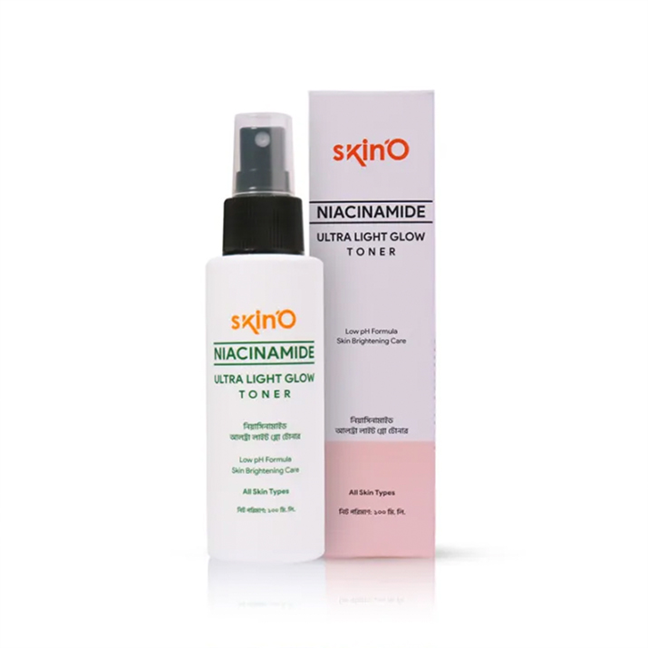 Skin'O Niacinamide Ultra Light Glow Toner Size: 100ml