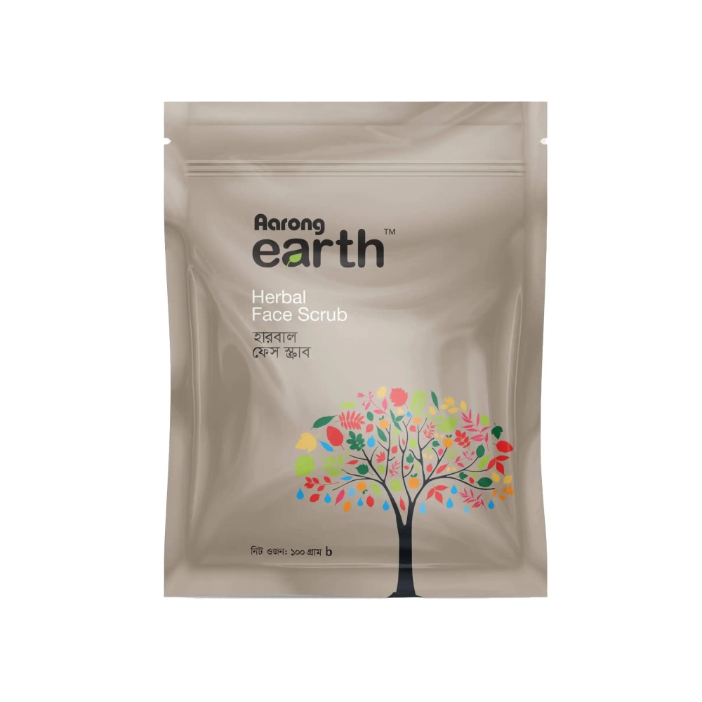 Aarong Earth Herbal Face Scrub Size: 100 gm