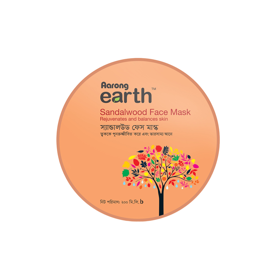 Aarong Earth Sandalwood Face Mask Size: 200ml