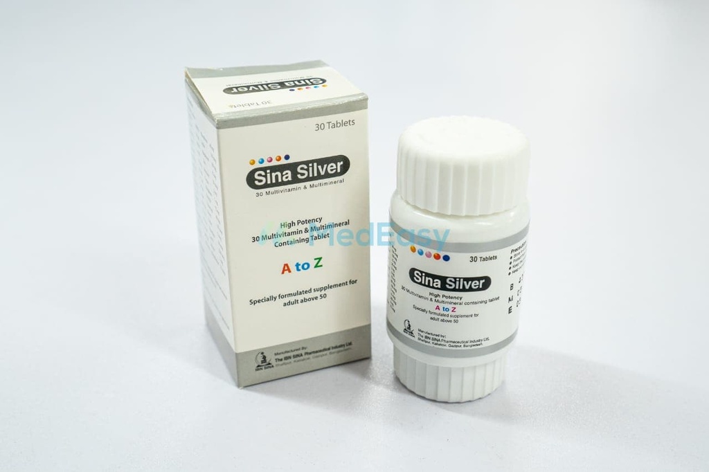 Sina Silver Tablet/30's pack