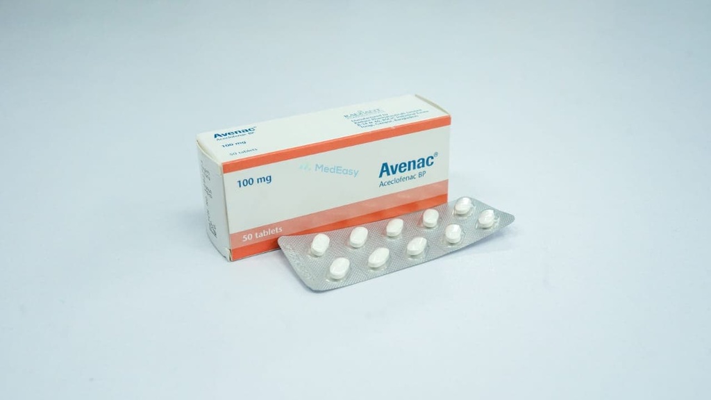 Avenac 100 mg Tablet