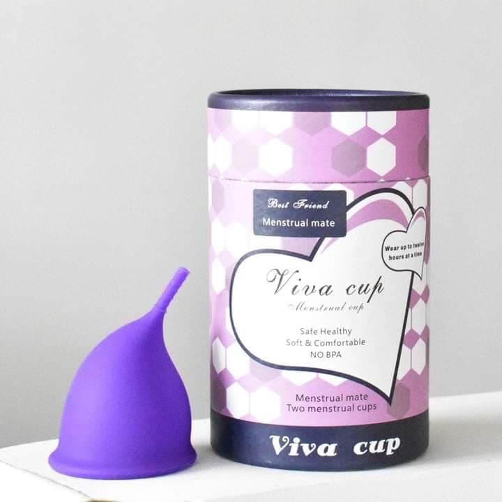 Menstrual cup reusable for women hygiene during period anytime betterhealthViva Cup (Small)