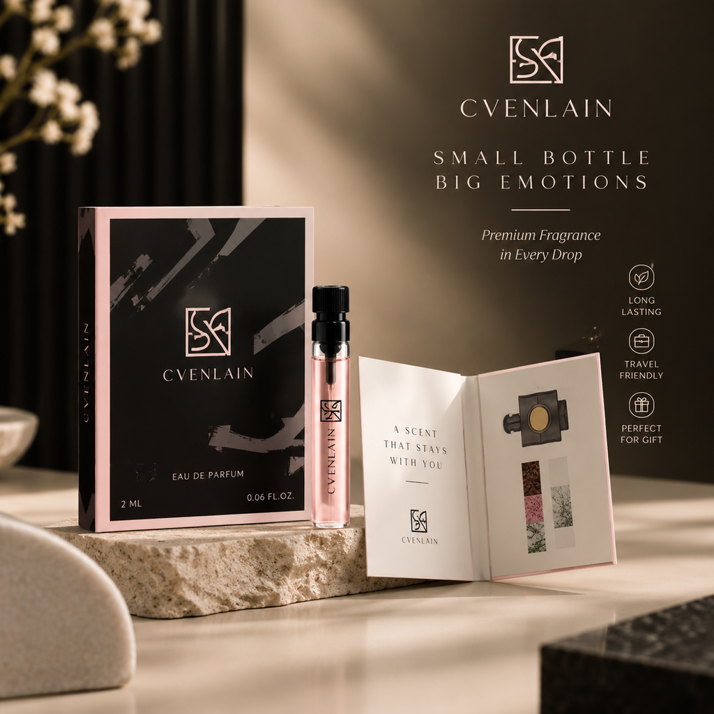 CVenlain Mini Card Perfume – Luxury Fragrance On The Go 3 Pieces মাত্র 180৳ 