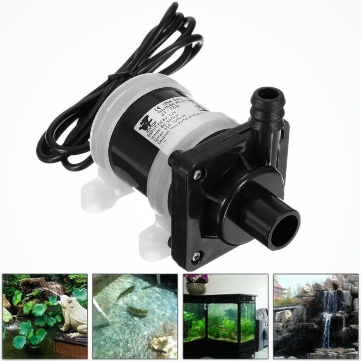 Water proof Mini Submersible 12 Volt 8 Watt DC Pump use Solar Water Pump System