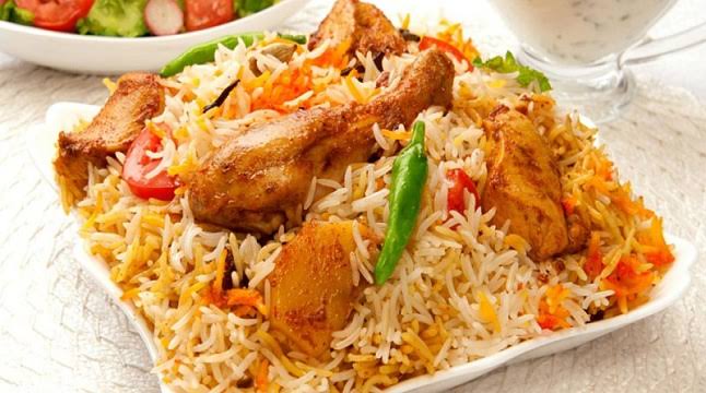 শাহি মোরগ পোলাও, ডিম সহ