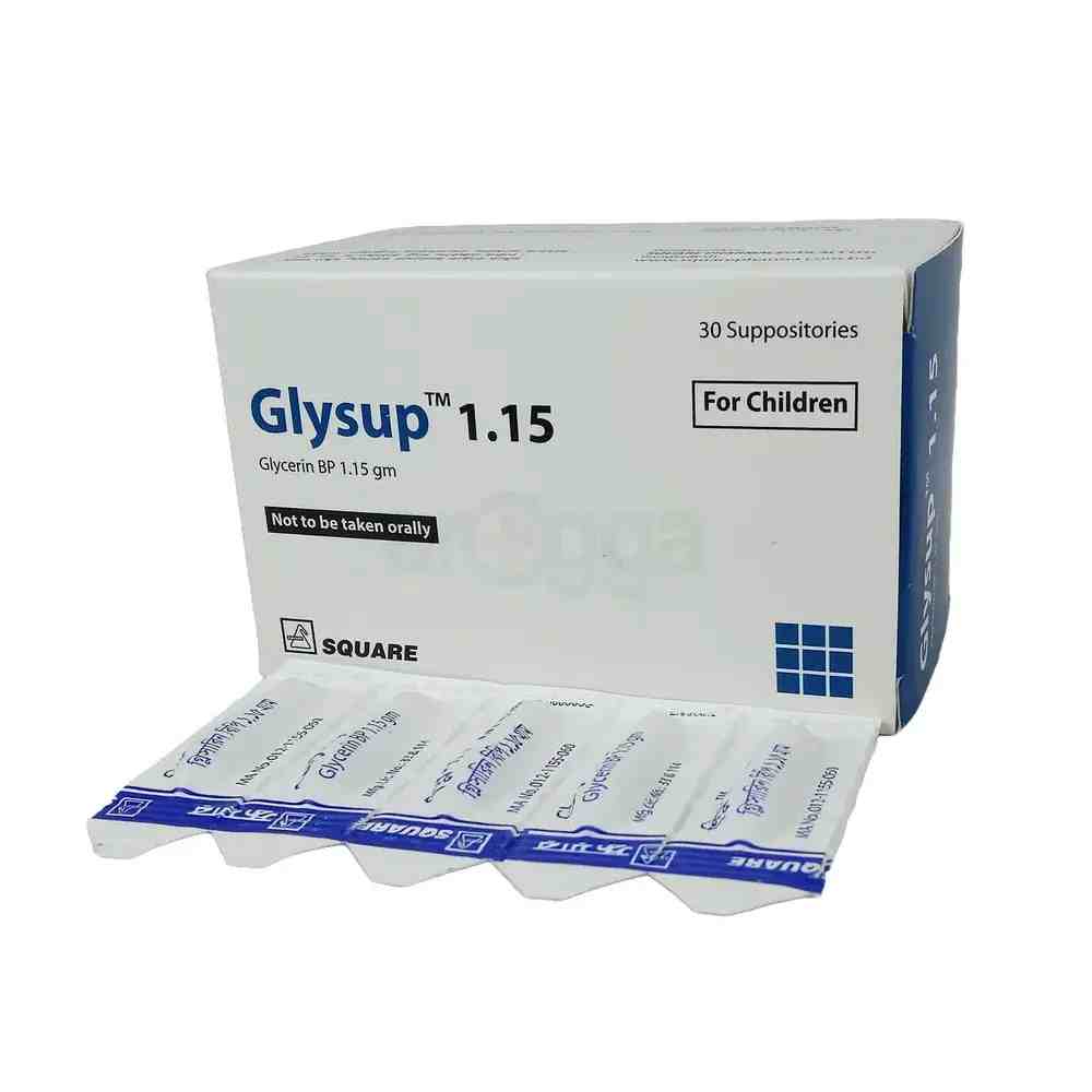 Glysup 1.15gm Supp
