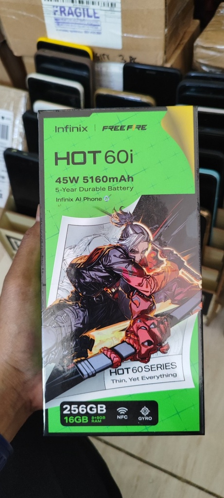 Infinix Hot 60i .6/128Gb Nfc - Helio G81 120Hz