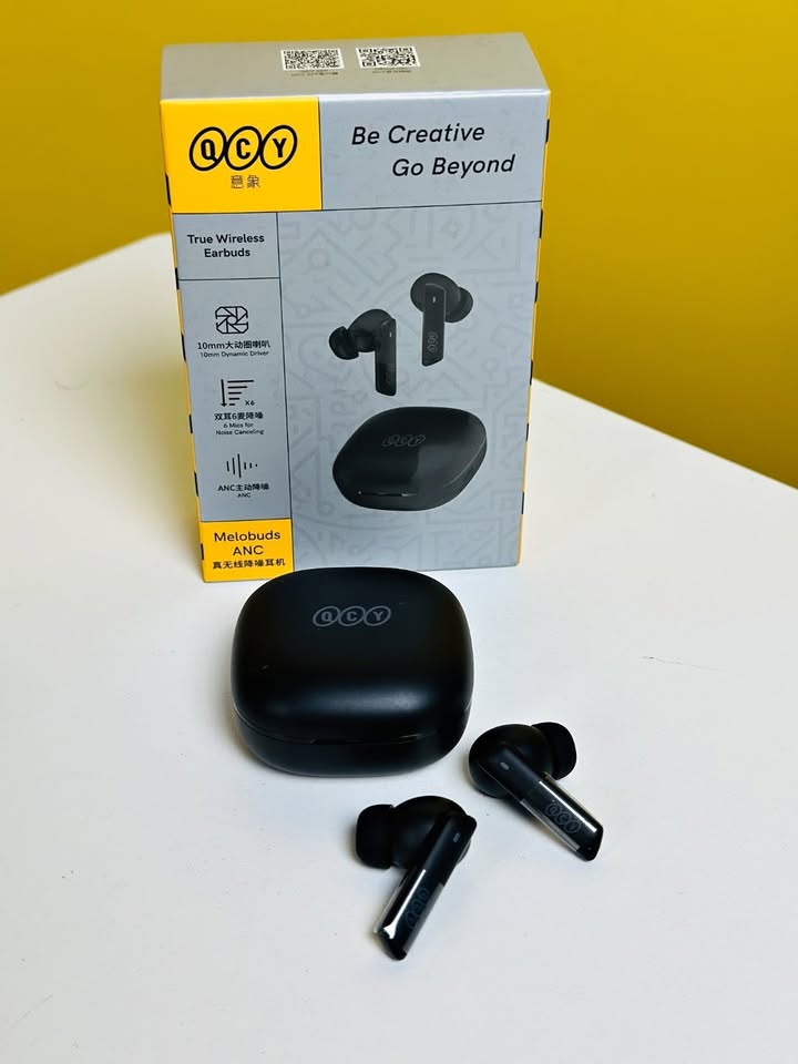 QCY HTO5 MeloBuds ANC True Wireless Earbuds Noise Reduction Low Latency ANC Suitable For All Android Headset