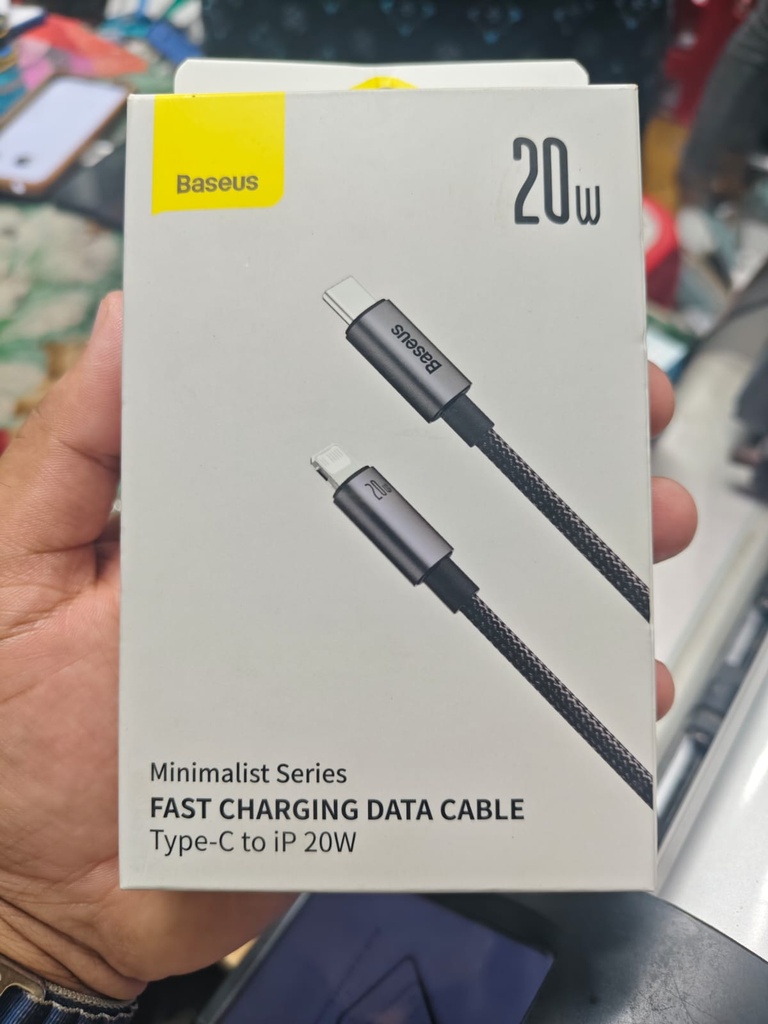Baseus Minimalist Series 20W Type-C to Lightning Fast Charging Data Cable