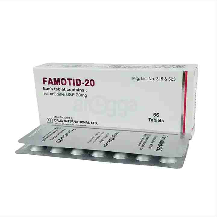 Famotid 20mg Tablet