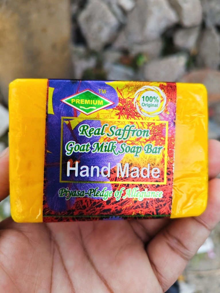 Saffron Goat Milk Soap(Premium)