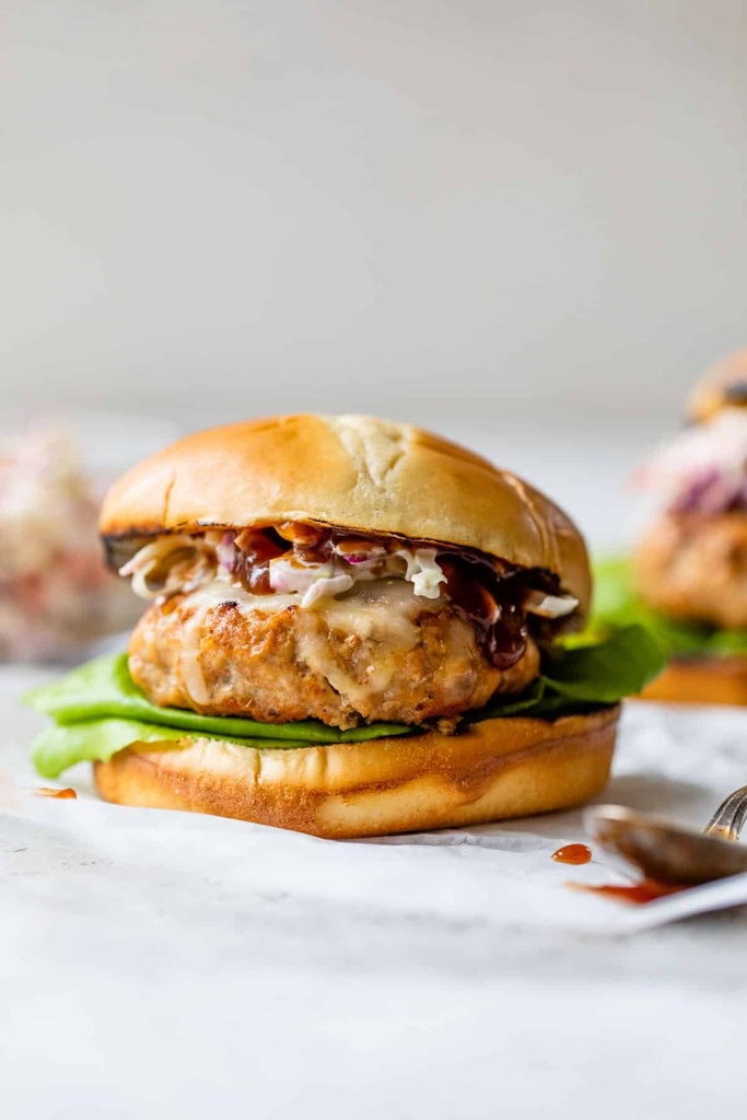 Chicken BBQ Cheese Burger