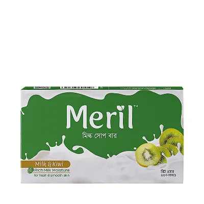 Meril Milk & Kiwi Soap Bar 150 gm