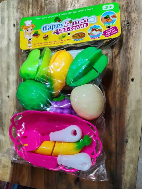 Fruits Cutting Toys for Kids Pretend Play Kitchen Toys Play Food Toys