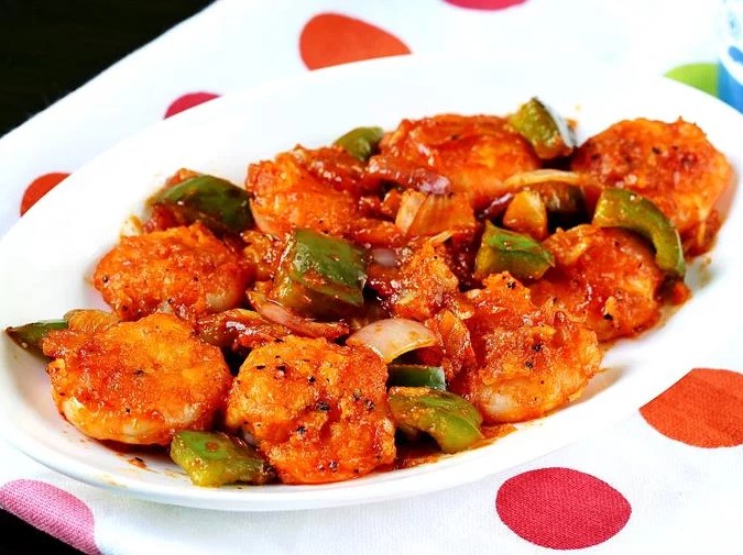 Prawn Chilli Onion