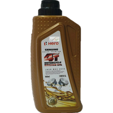 Hero 4T 10W30 SL Engine Oil (900ml)