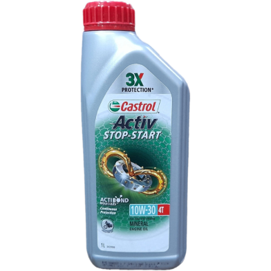 Castrol Active 4t 10w30 To 1 Ltr