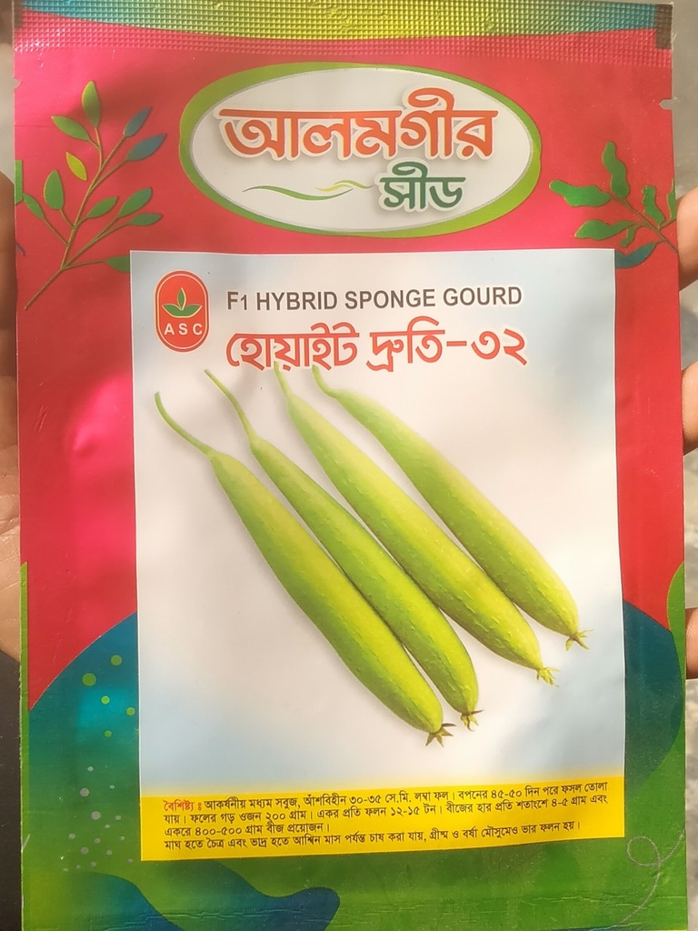 Alamgir Seed Company's (ASC) F1 Hybrid Sponge Gourd seeds