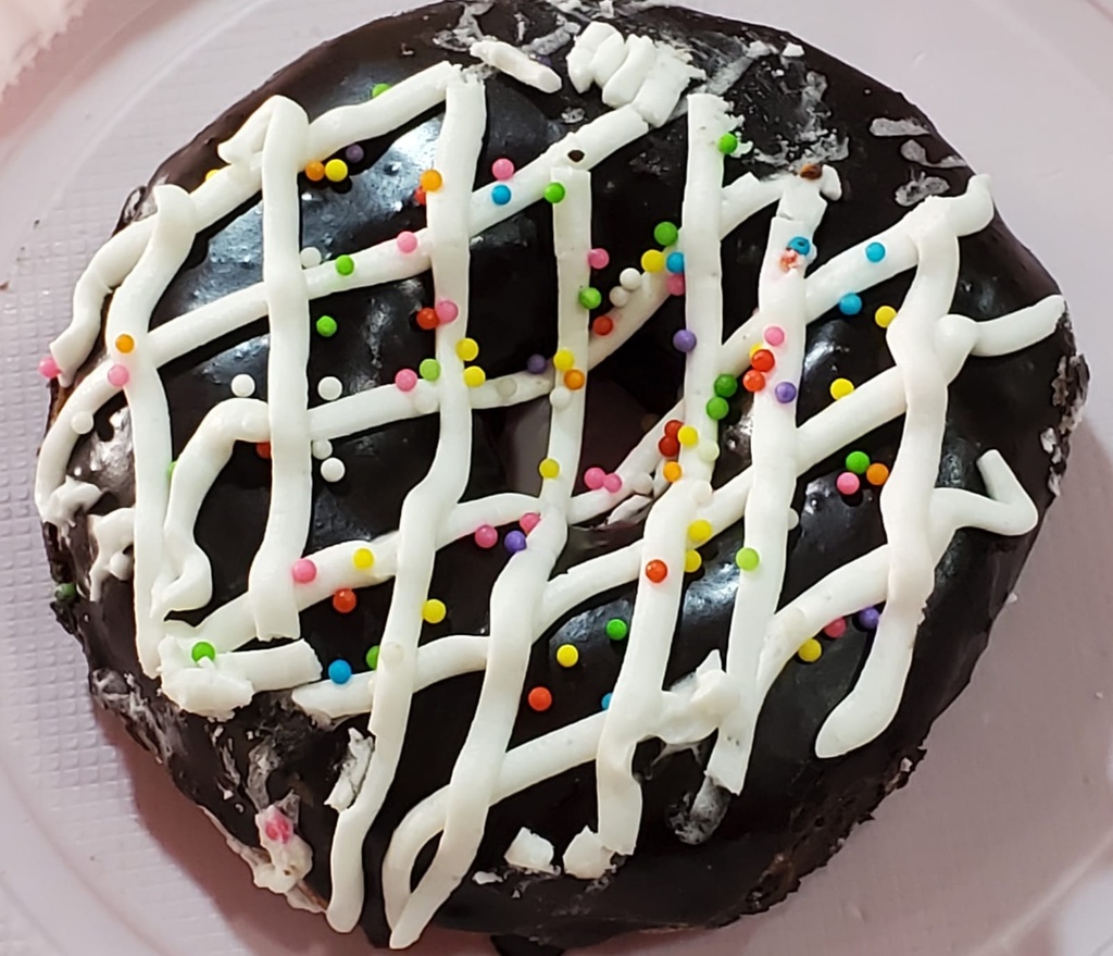 Donatechocolate doughnut